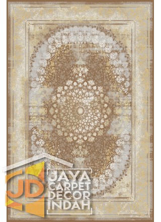 Karpet Permadani Solomon 1500  Reeds  ds OV 06 Brown ukuran 120 x 160, 160 x 230, 200 x 300, 250 x 350, 300 x 400